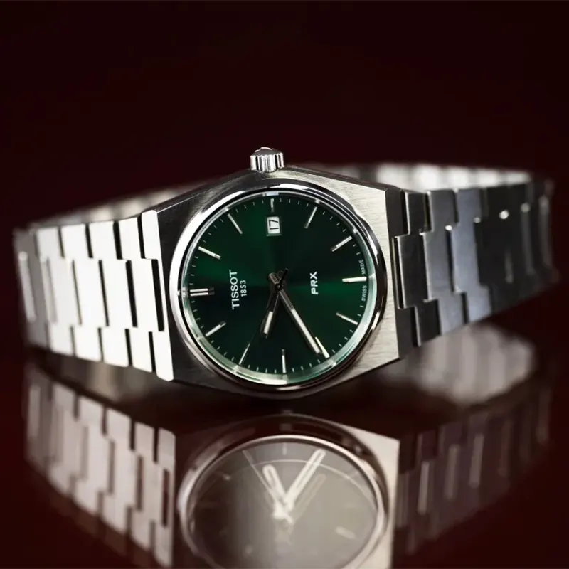 Tissot Ladies PRX 35mm Green Dial Watch | T137.210.11.081.00